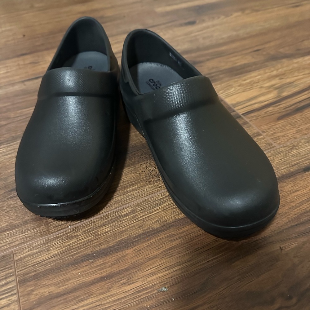 Crocs on the clock non slip crocs
